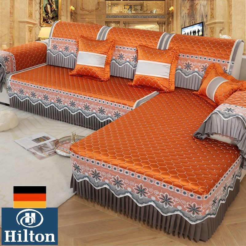 (🔥💀50% kedvezmény)Hilton selyem kanapé huzat