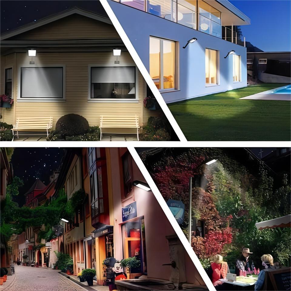 🌟800W Solar utcai lámpák kültéri vízálló ,6000K & INGYENES SZÁLLÍTÁS 