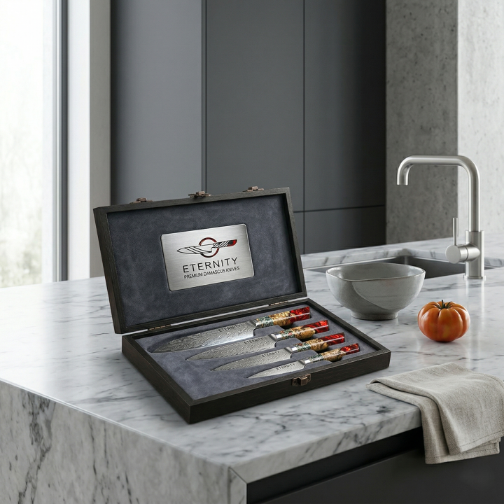 🔥Korlátozott idejű ajánlat, vásároljon egyet, kap egyet ingyen🔥Damascus Chef Kit KASUMI™