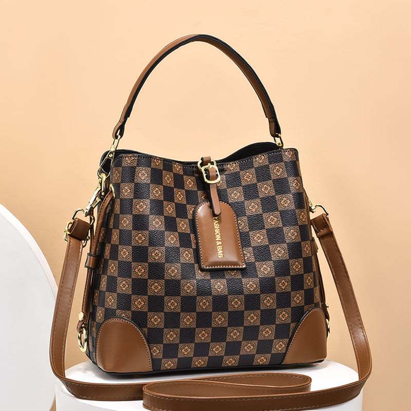 Retro divatos nyomott átlós válltáska