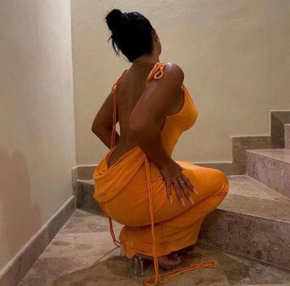 🔥 Serenity Backless Maxi Dress