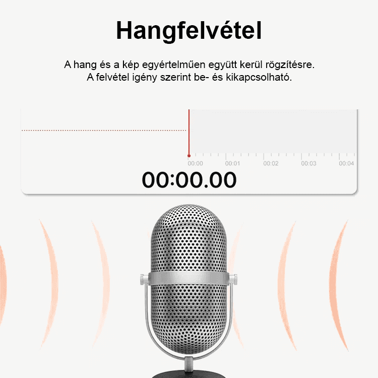 Hármas rögzítésű, nagyfelbontású WiFi-s autós kamera