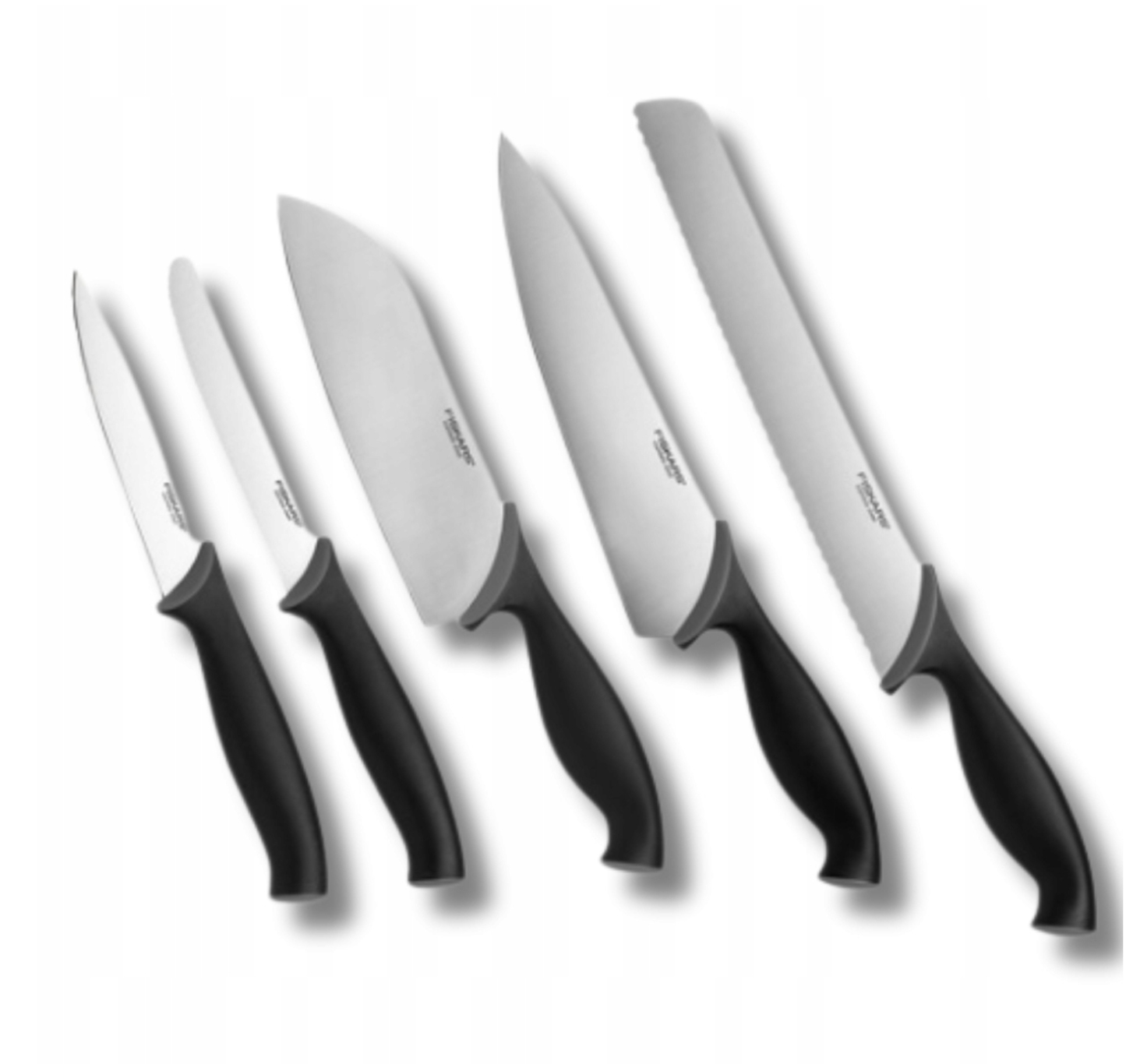 Konyhai kések FISKARS blokkban - SÉF konyhakés - Szett