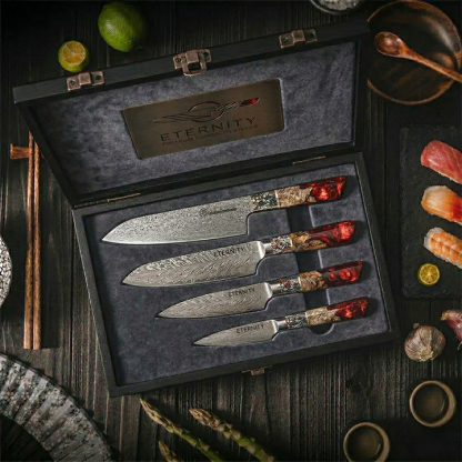 🔥Korlátozott idejű ajánlat, vásároljon egyet, kap egyet ingyen🔥Damascus Chef Kit KASUMI™