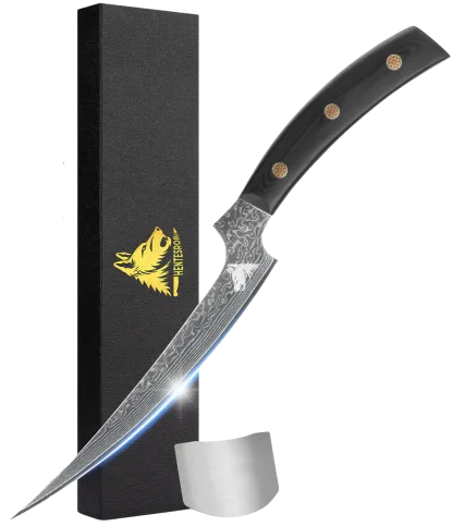 67 rétegű Tapintható Damascusi Acél kés （Vegyél egyet, kapsz egyet ingyen, korlátozott ideig）