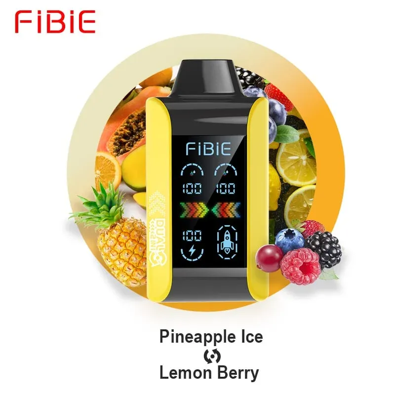 FIBIE 15000 Dwusmakowe Jednorazowe E-papierosy 💘 Dostępne od ręki w Polsce!
