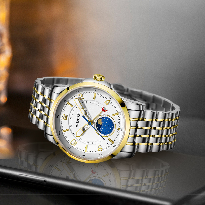 SH6605GHW-Classic Chronograph Sports Watch