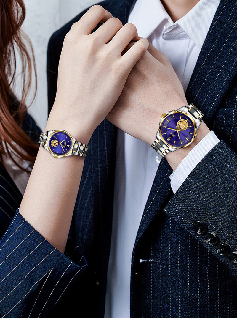 YH9178GHW-Qilin series MIGE men's and women's watches fully automatic mechanical gold-plated high-end business watches