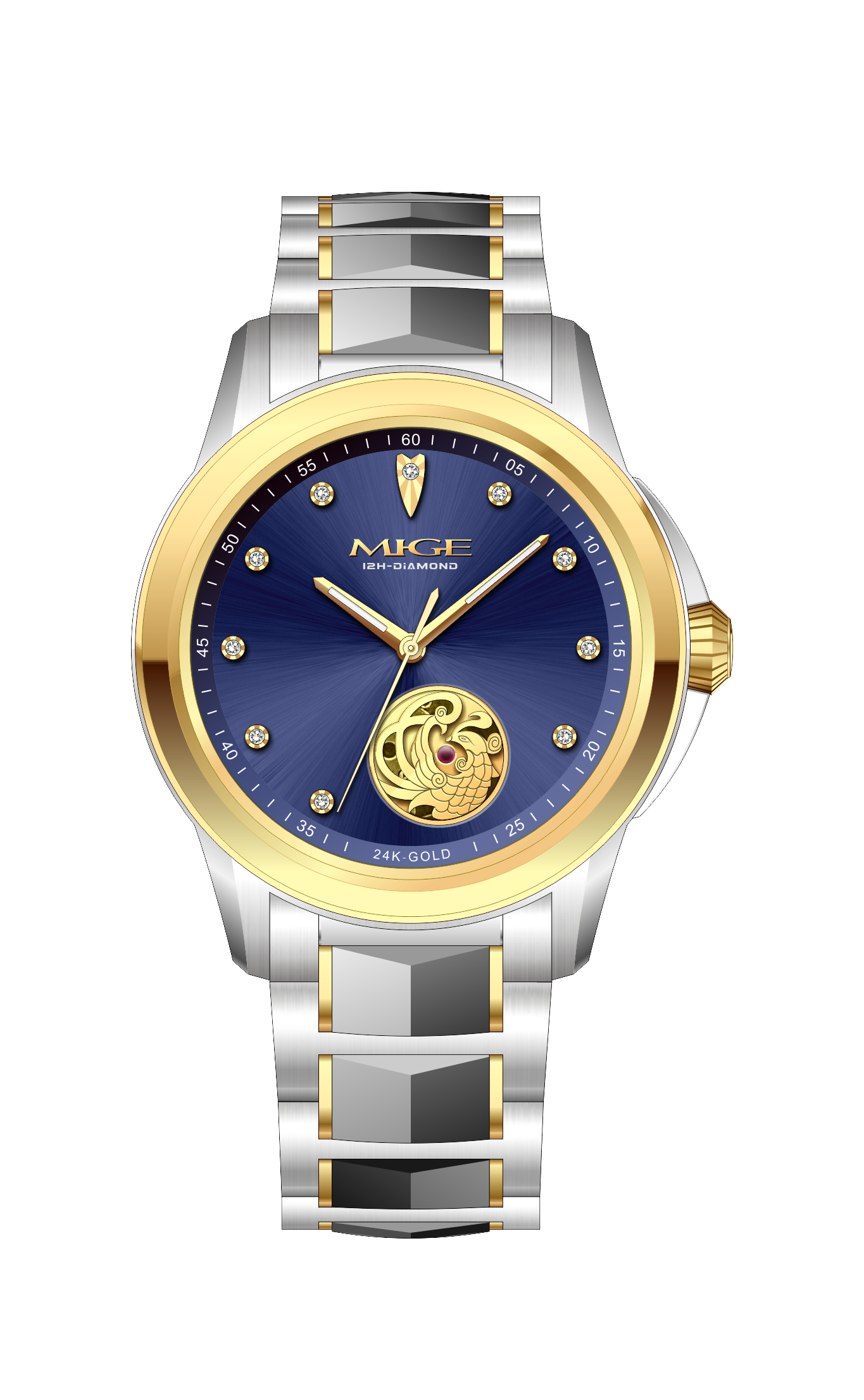 YH9178GHW-Qilin series MIGE men's and women's watches fully automatic 