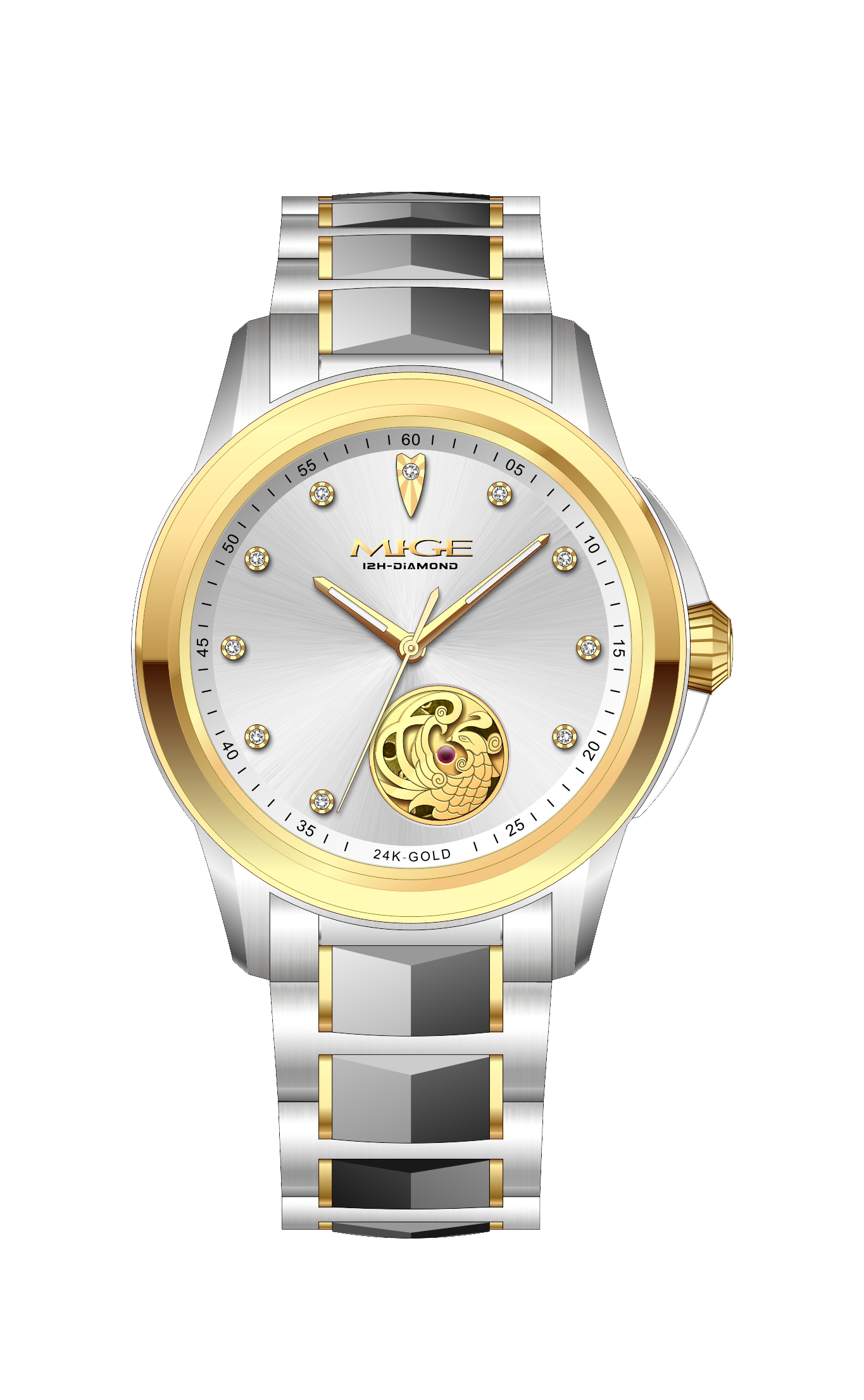 YH9178GHW-Qilin series MIGE men's and women's watches fully automatic 