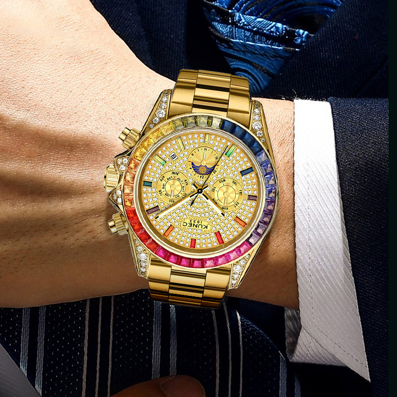 KUNEC KG-1015 - Swiss-made automatic mechanical watch