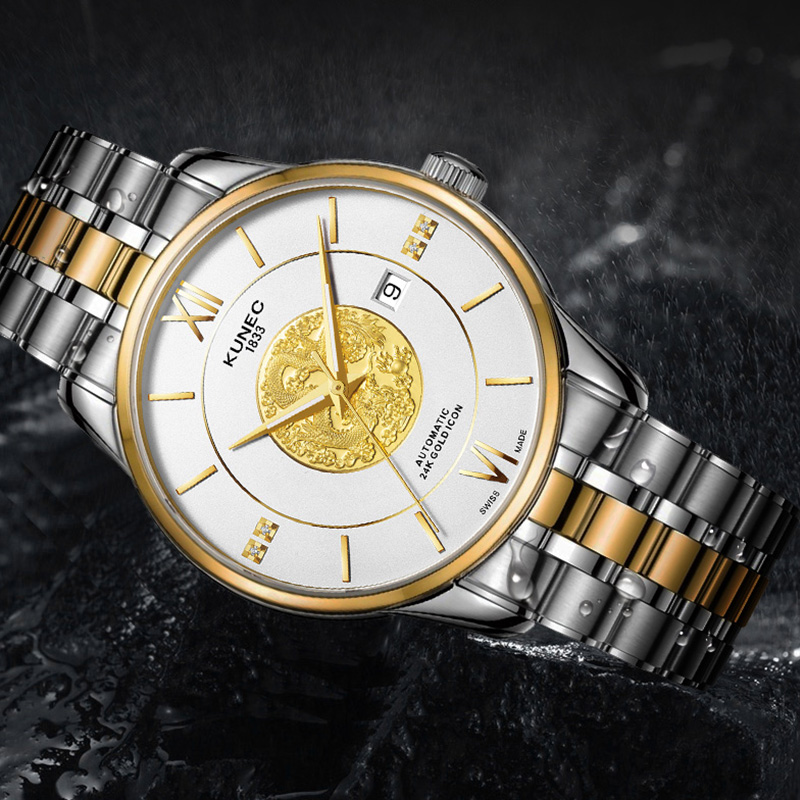 KUNEC KG-1001GL - Swiss-made automatic mechanical watch