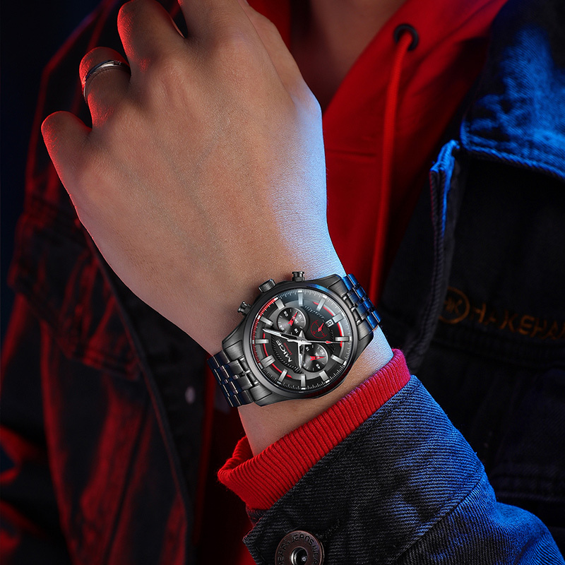 SB6607GBB-Classic Chronograph Sports Watch