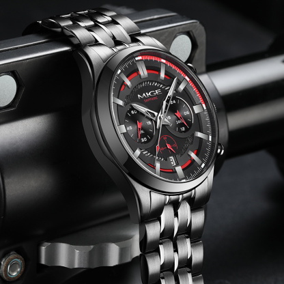 SB6607GBB-Classic Chronograph Sports Watch
