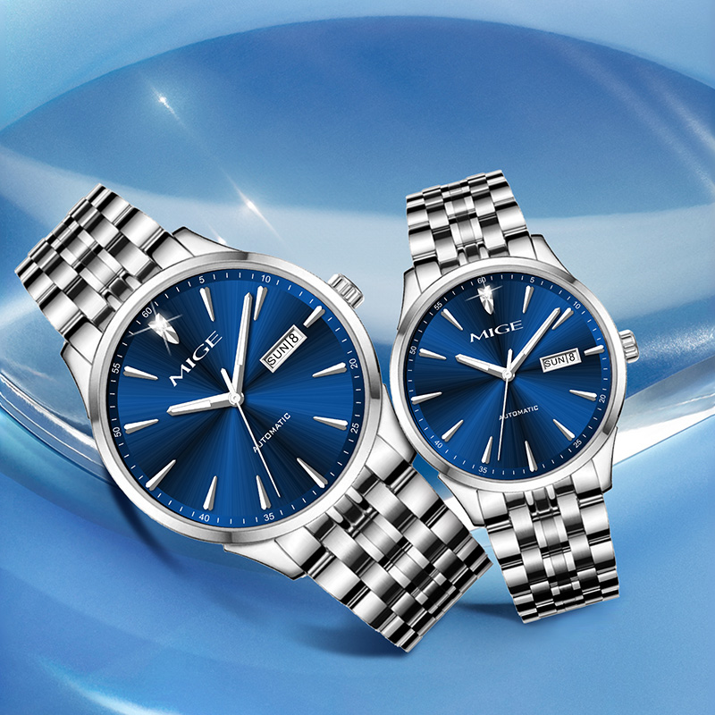 SM1261GML-Aviator Men's and Women's Mecha Gyro Automatic Mechanical Watch