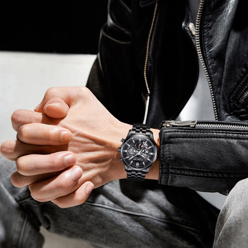 SB6608GBB-Classic Chronograph Sports Watch