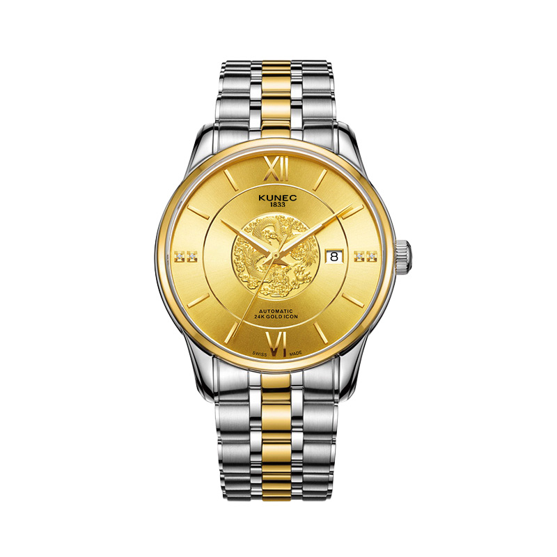 KUNEC KG-1001GL - Swiss-made automatic mechanical watch