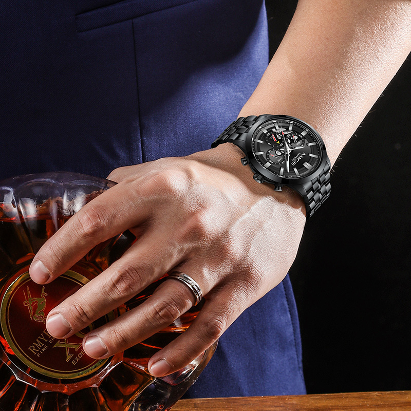 SB6608GBB-Classic Chronograph Sports Watch