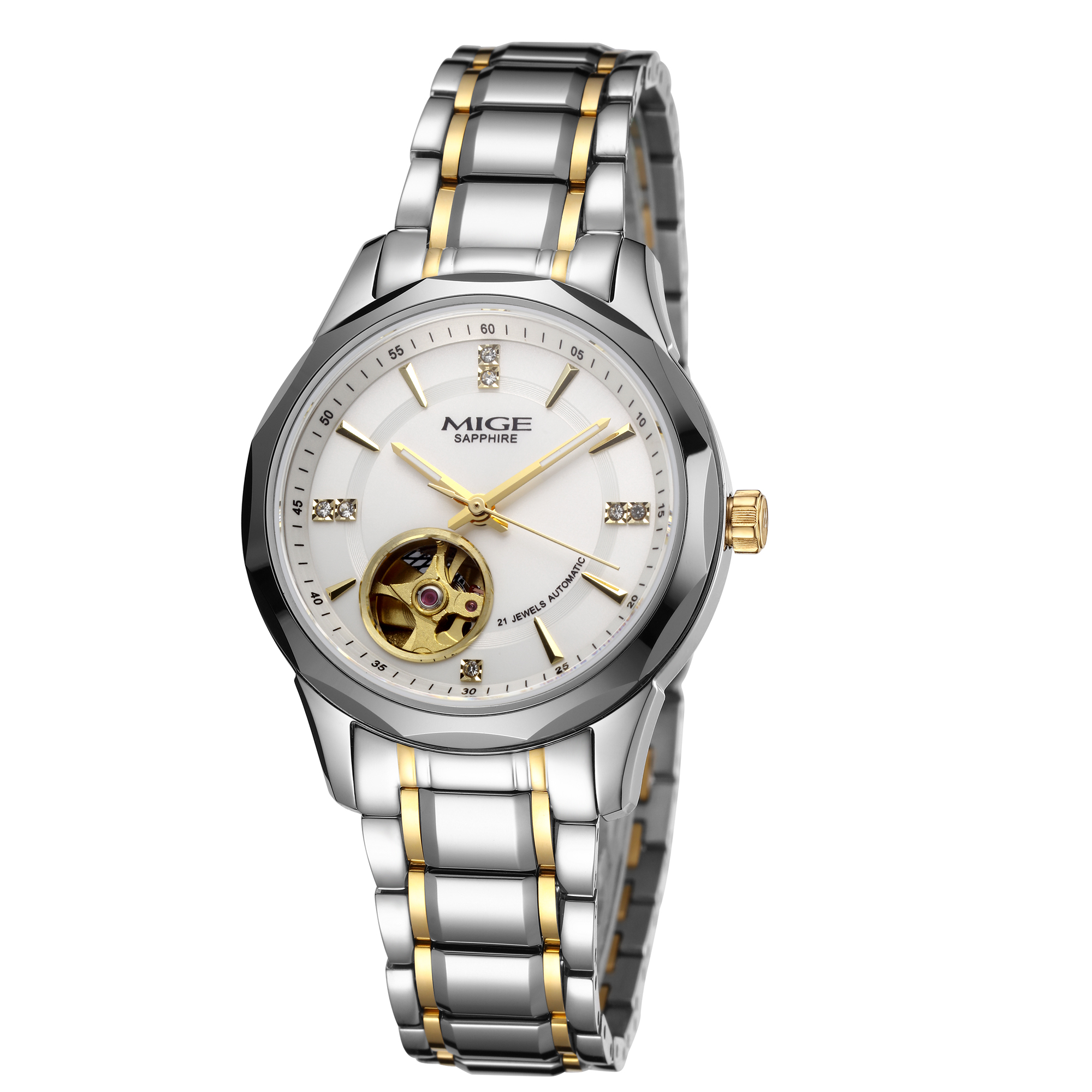 YM1275GHW-Men's and Women's Mecha Automatic Mechanical Watch
