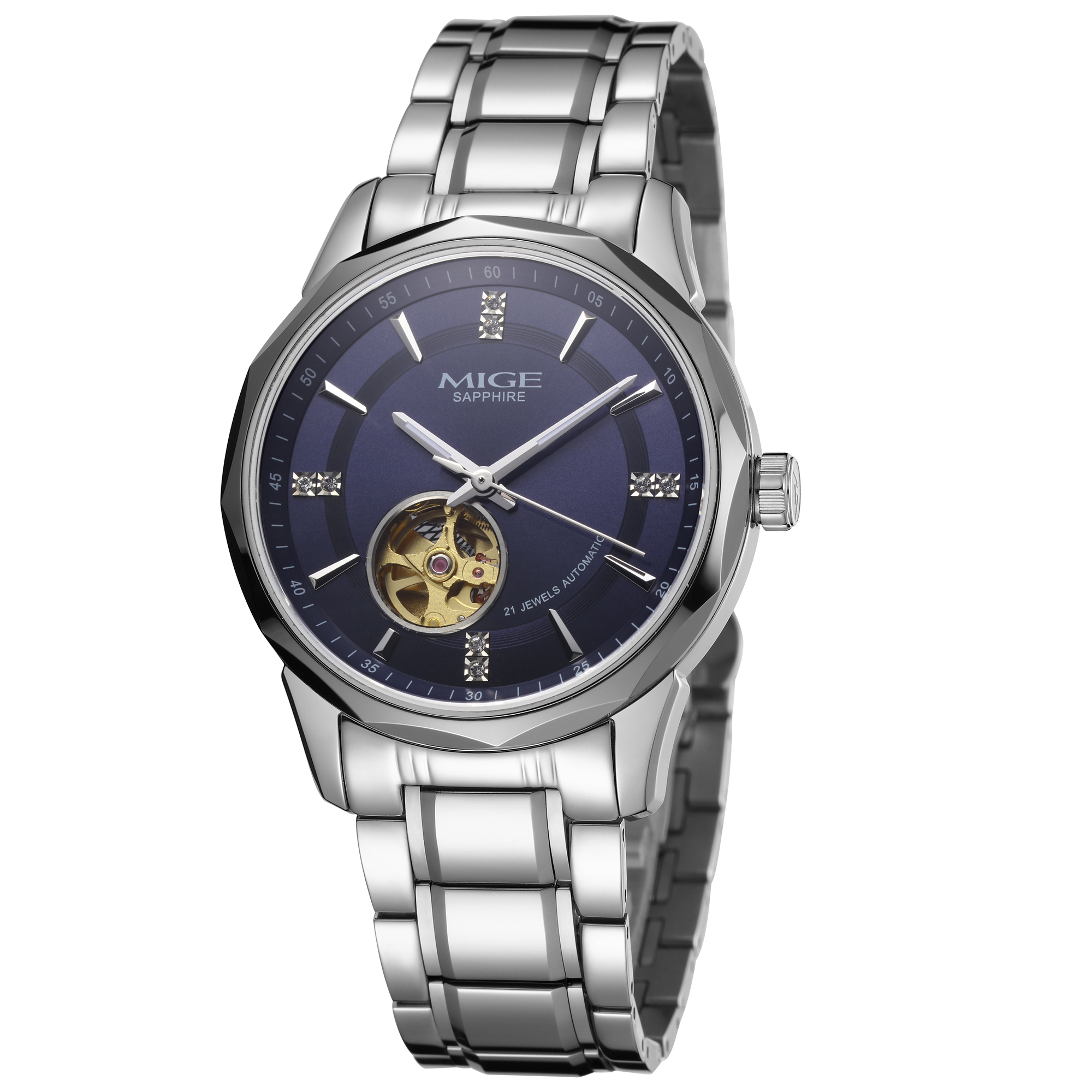 YM1275GHW-Men's and Women's Mecha Automatic Mechanical Watch