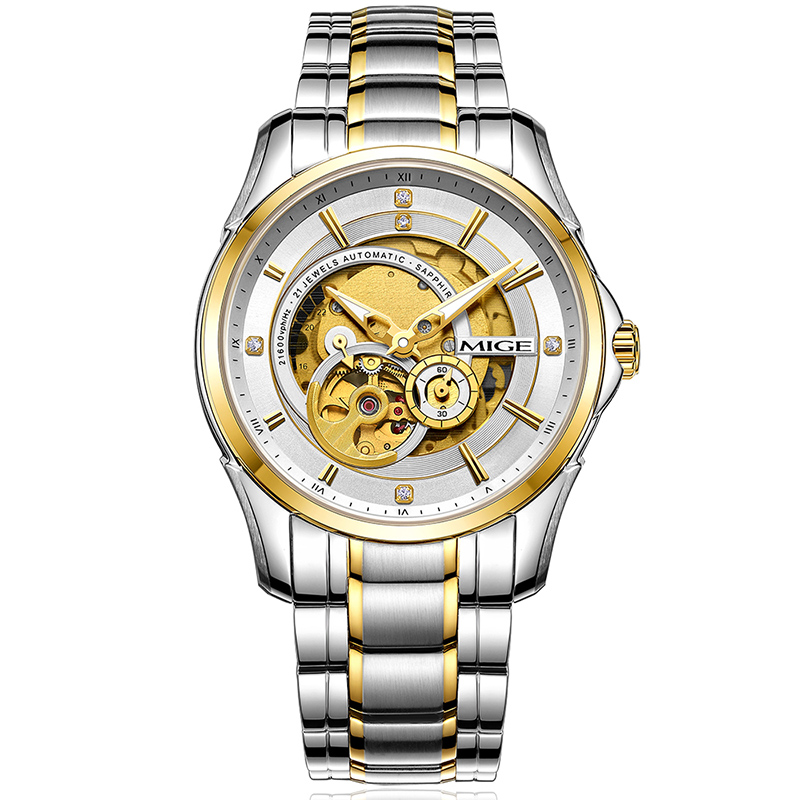 YF1210GMW-Aviator Men's and Women's Mecha Gyro Automatic Mechanical Wa