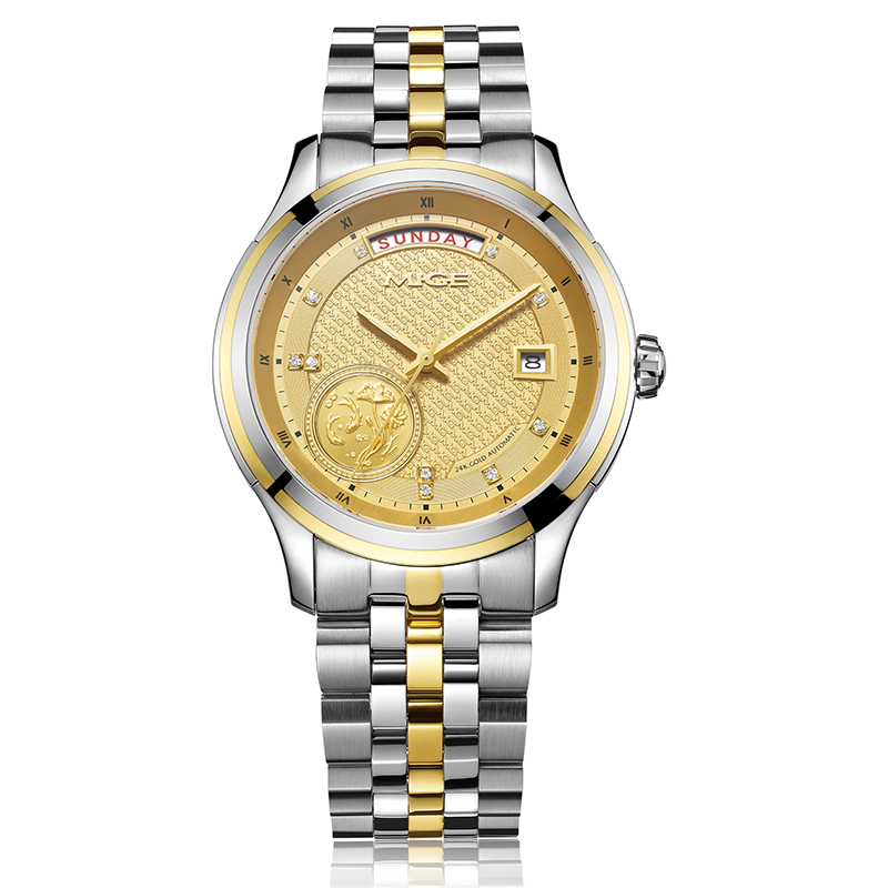 SH9108GHJ-MIGE man watfully automatic mechanical gold-plated high-end 