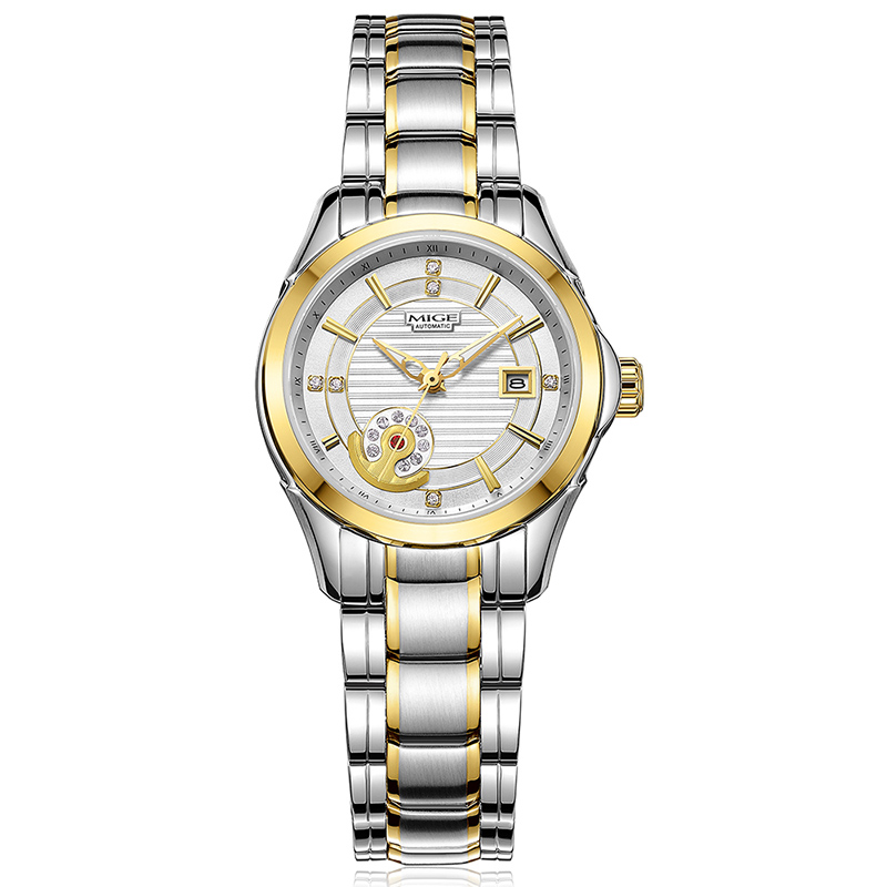 YF1210GMW-Aviator Men's and Women's Mecha Gyro Automatic Mechanical Wa