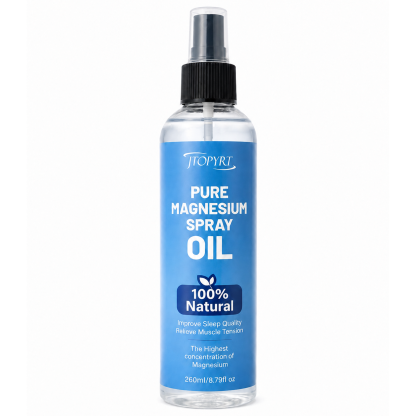 Jtopyrt Magnesium Oil Spray for Relaxing Rejuvenating Muscles and Joints 260ml 8.79 fl oz