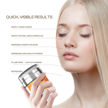 Turmeric Face Cream with Vitamin C –Fades Dark Spots & Hydrates Dry/Oily Skin