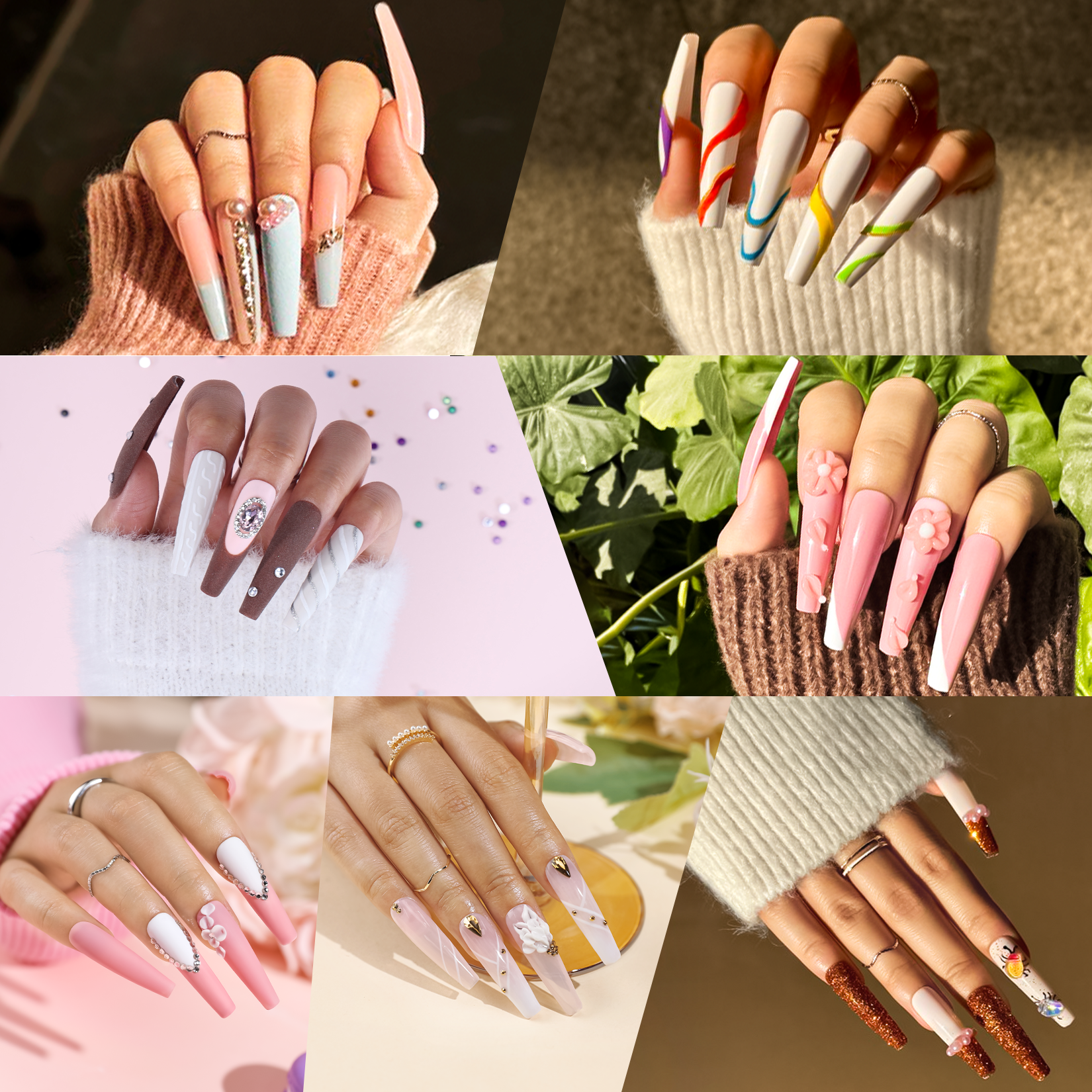 Morovan Acrylic Nail Kit with Drill - Glitter Acrylic Powder Monomer Liquid Set for Beginners