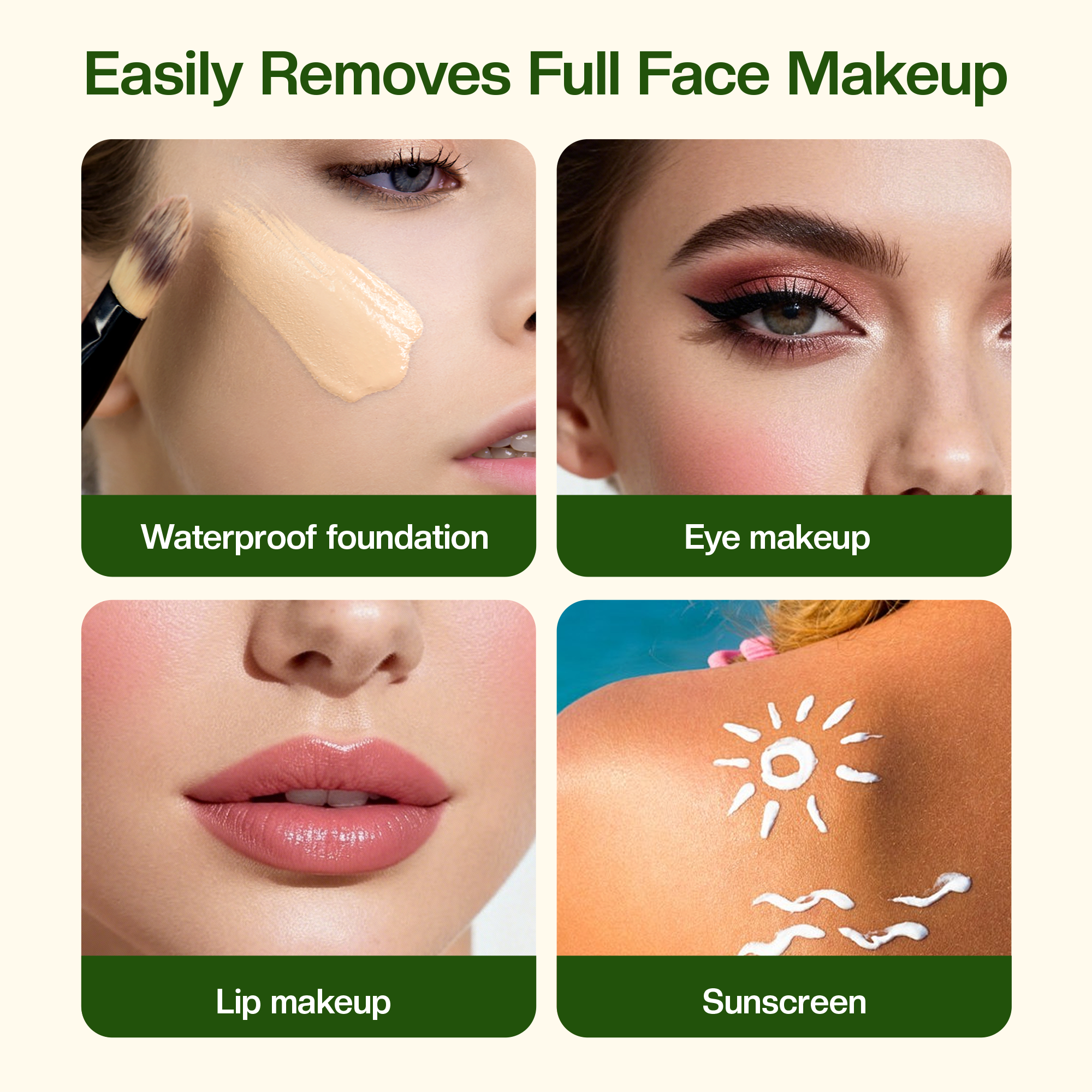 Jtopyrt Fragrance-Free Makeup Remover for Face & Eyes Pure Cleansing Oil, Natural Oil Cleanser for Face, Makeup Blackhead Remover