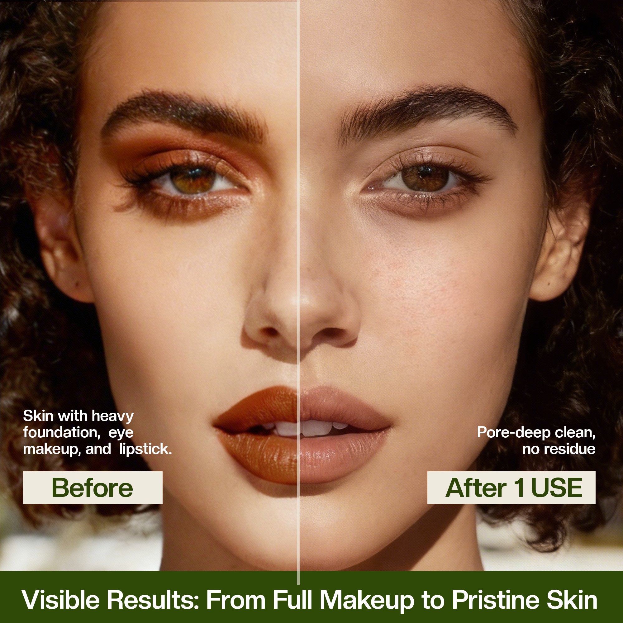 Jtopyrt Fragrance-Free Makeup Remover for Face & Eyes Pure Cleansing Oil, Natural Oil Cleanser for Face, Makeup Blackhead Remover