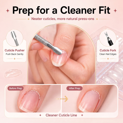 Morovan 240Pcs Almond Nail Tips with Quick-Dry Glue, Cuticle Pusher, Nail Files & Manicure Tools,Complete DIY Acrylic Nails Set for Home Salon