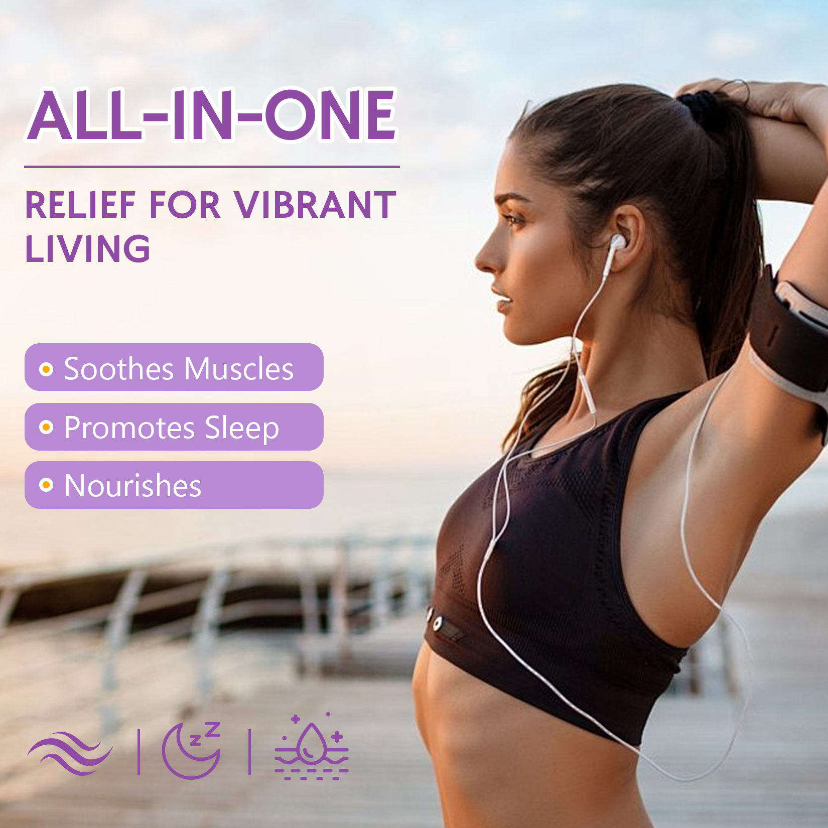 Magnesium Lotion for Better Sleep, Soothes Muscles and Joints Suitable for Sensitive Skin