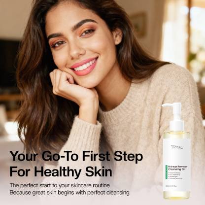 Jtopyrt Fragrance-Free Makeup Remover for Face & Eyes Pure Cleansing Oil, Natural Oil Cleanser for Face, Makeup Blackhead Remover