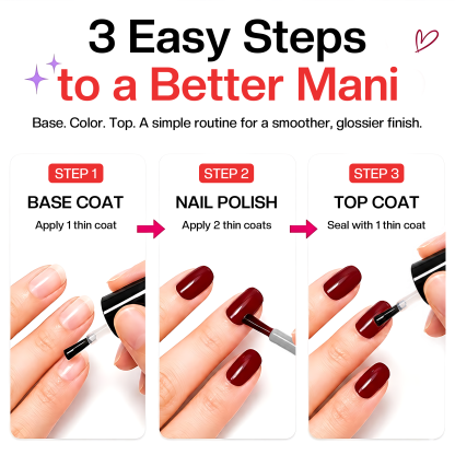 Morovan 8 Colors Classic Nail Polish Set, Black White Red Nude Pink Navy & Wine Red Glossy Nail Polish Kit for Everyday & Occasion Wear