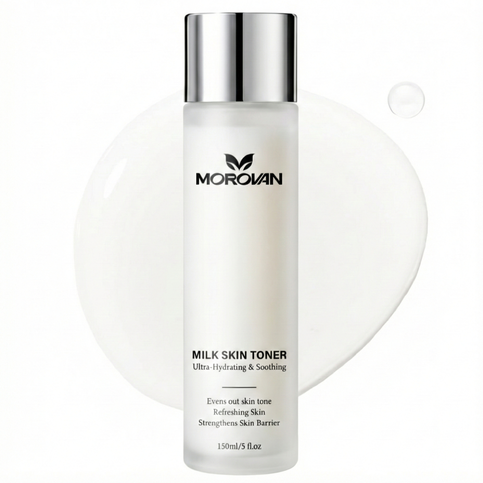 MOROVAN Milk Skin Toner, Ultra-Hydrating & Soothing Facial Toner with Ceramides & Hyaluronic Acid, 150ml