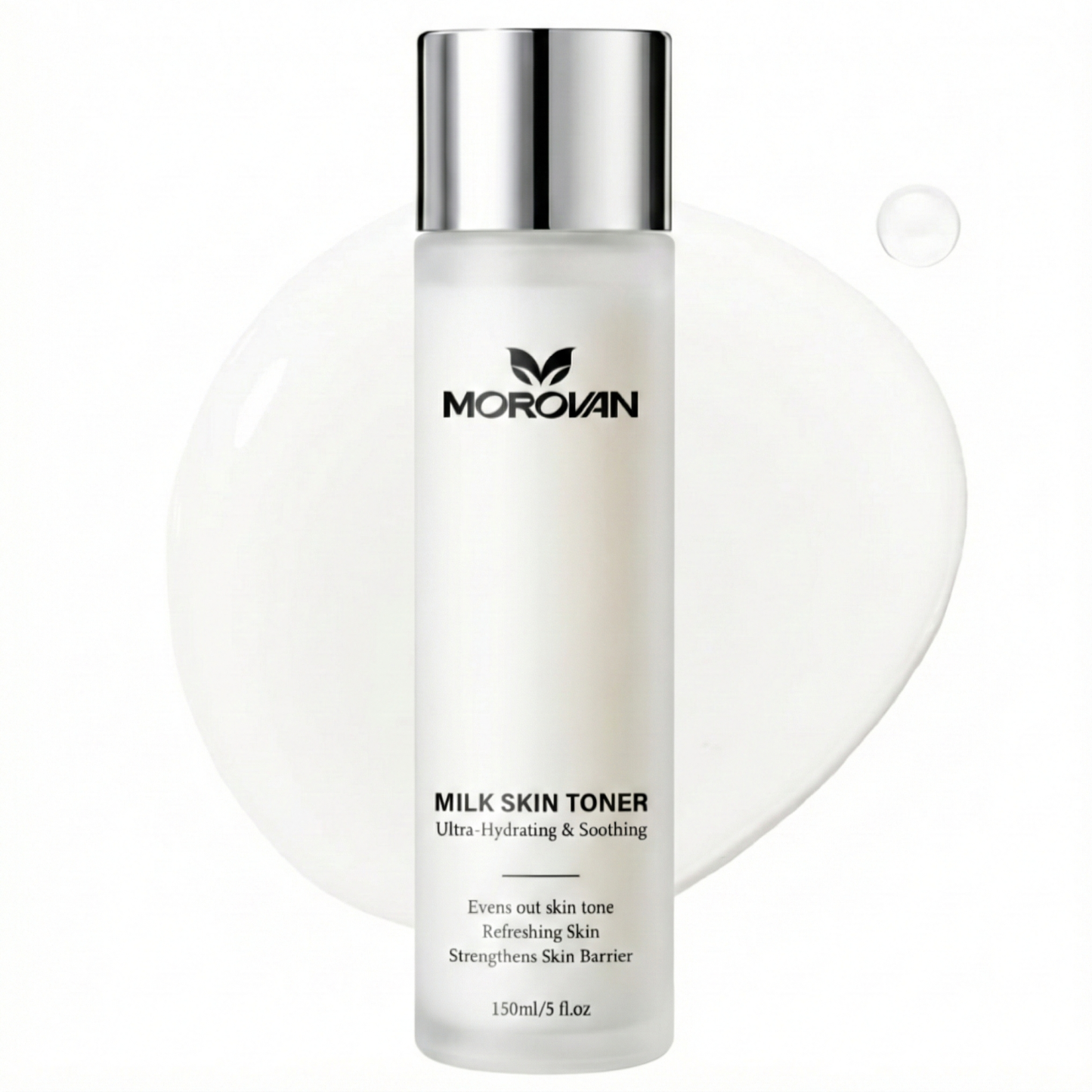 MOROVAN Milk Skin Toner, Ultra-Hydrating & Soothing Facial Toner with Ceramides & Hyaluronic Acid, 150ml