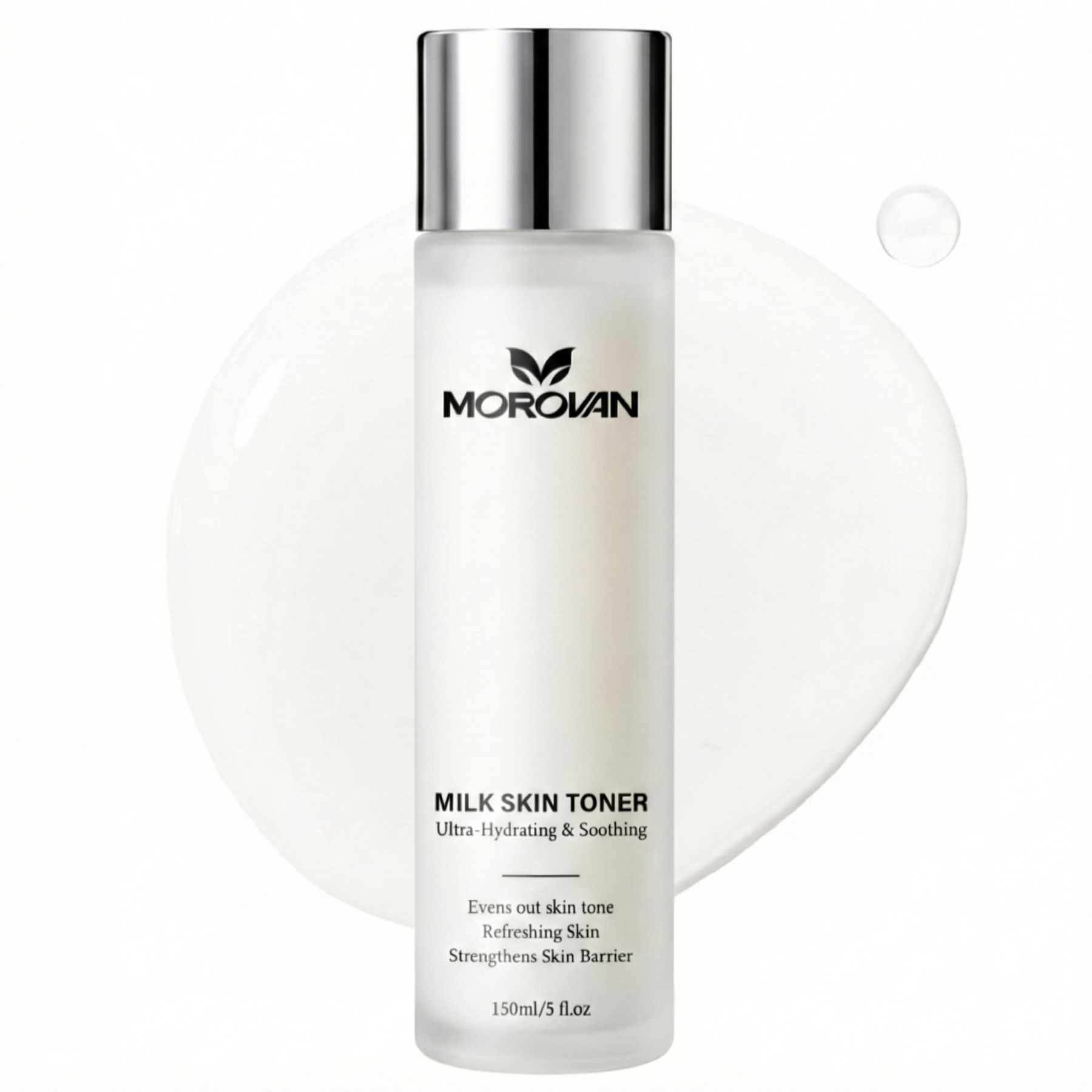MOROVAN Milk Skin Toner, Ultra-Hydrating & Soothing Facial Toner with Ceramides & Hyaluronic Acid, 150ml