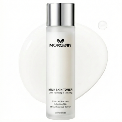 MOROVAN Milk Skin Toner, Ultra-Hydrating & Soothing Facial Toner with Ceramides & Hyaluronic Acid, 150ml