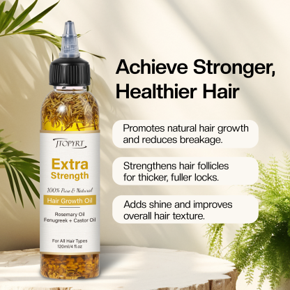 Jtopyrt Rosemary Oil for Hair Skin and Nails for women 120ml