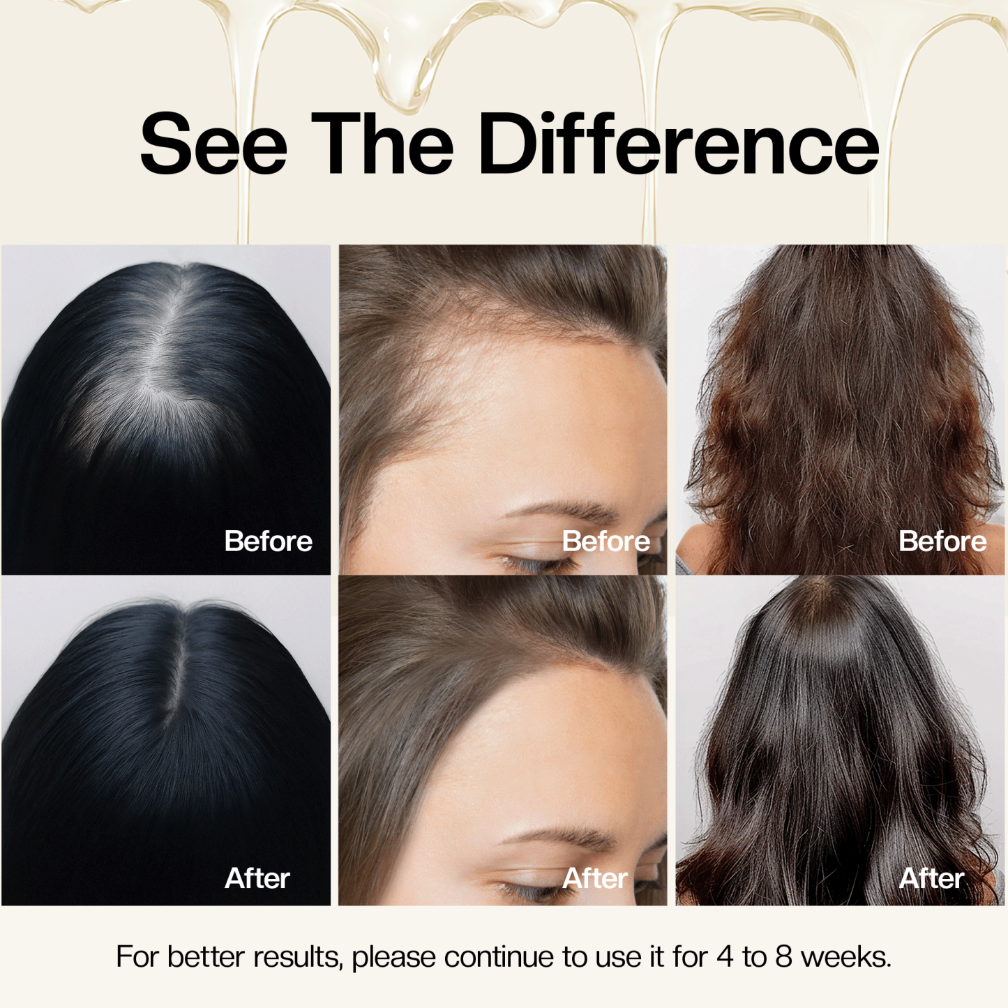 Jtopyrt Rosemary Oil for Hair Skin and Nails for women 120ml