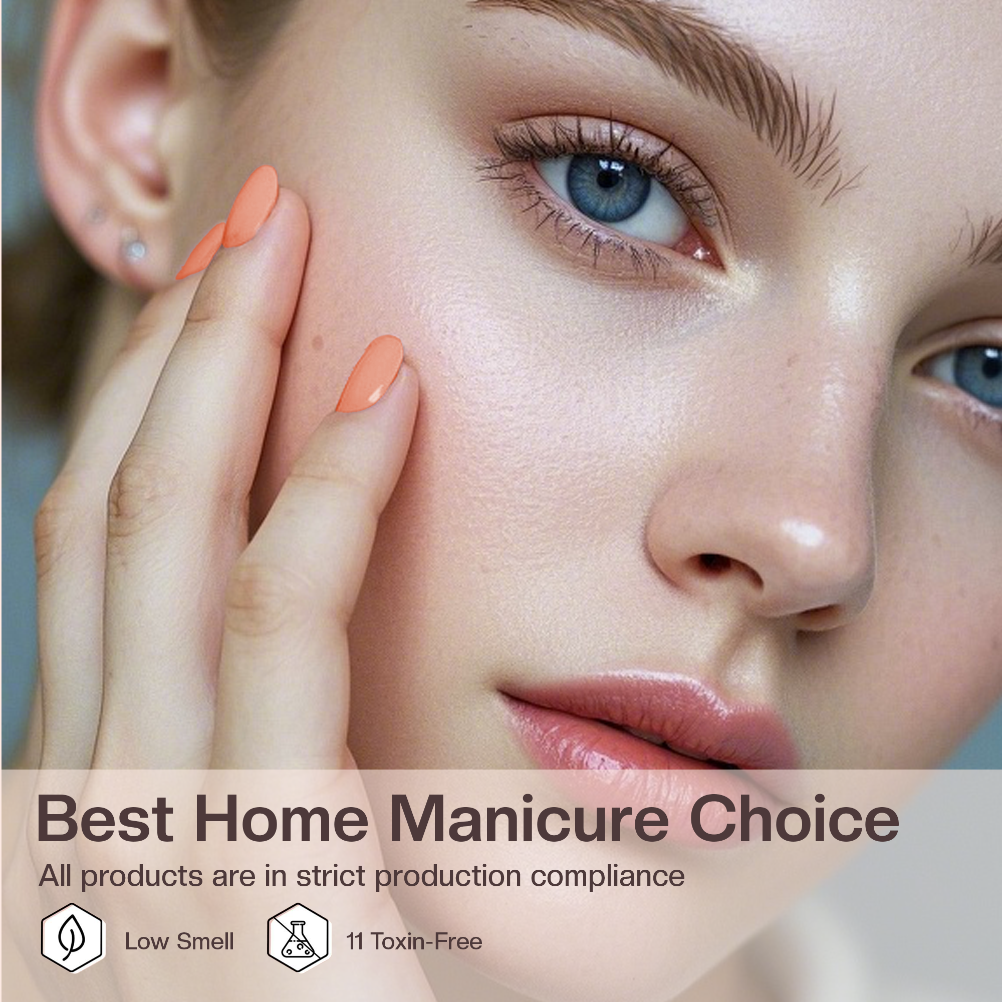 Morovan gel nail polish starter kit -6 colors, salon grade DIY nail enhancement kit