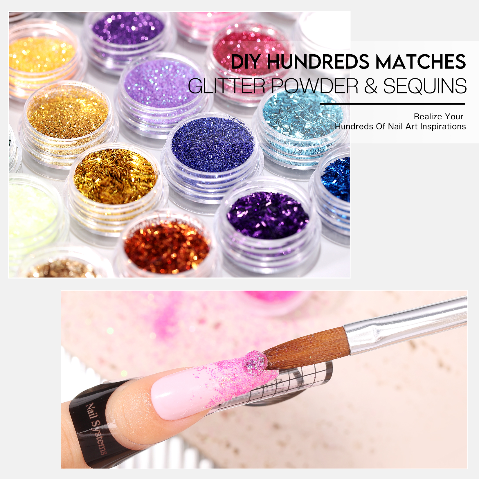 Morovan Professional Acrylic Nail Kit for Beginners - Complete Starter Set with U V Lamp Nail Tips Glue Drill Files & More