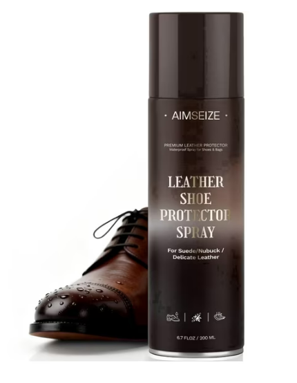 Aimseize Waterproof Spray for Shoes and Leather Water Resistant and Stain Resistant 6.76 Ounces, 1 Pcs.