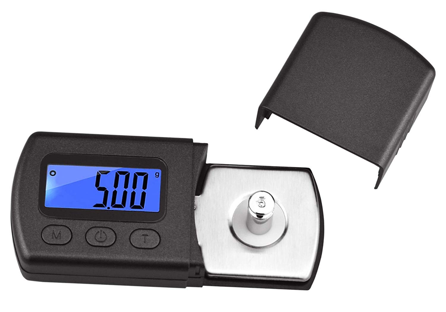 Profesjonalny, bardzo dokładny mini dynamometr obrotowy 0,01 g z niebieskim podświetleniem LCD do ważenia biżuterii z odbiornikiem dźwięku