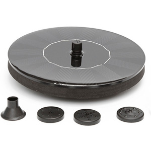 Solar suspended fountain☀️Solar powered, no electricity required 💦Floating fountain, oxygenated water 🌿Beautiful and refreshing garden landscaping 🔋Automatic start/stop, worry-free and durable