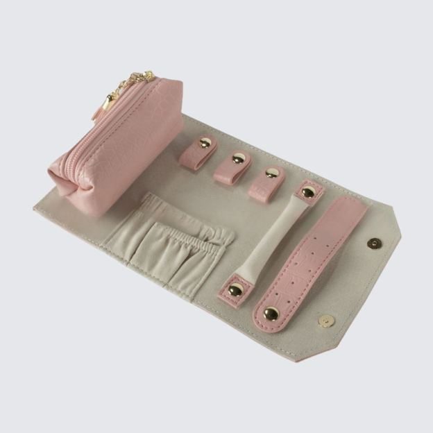 Jewelry Earring Organizer Roll Storage