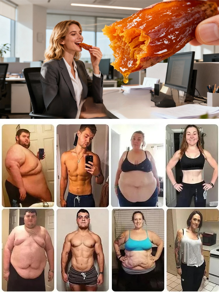 100% Natural Sweet Potato Snacks Stop Sugar Cravings! Dessert Taste, Superfood Nutrition. 100% Natural & No Added Sugar.