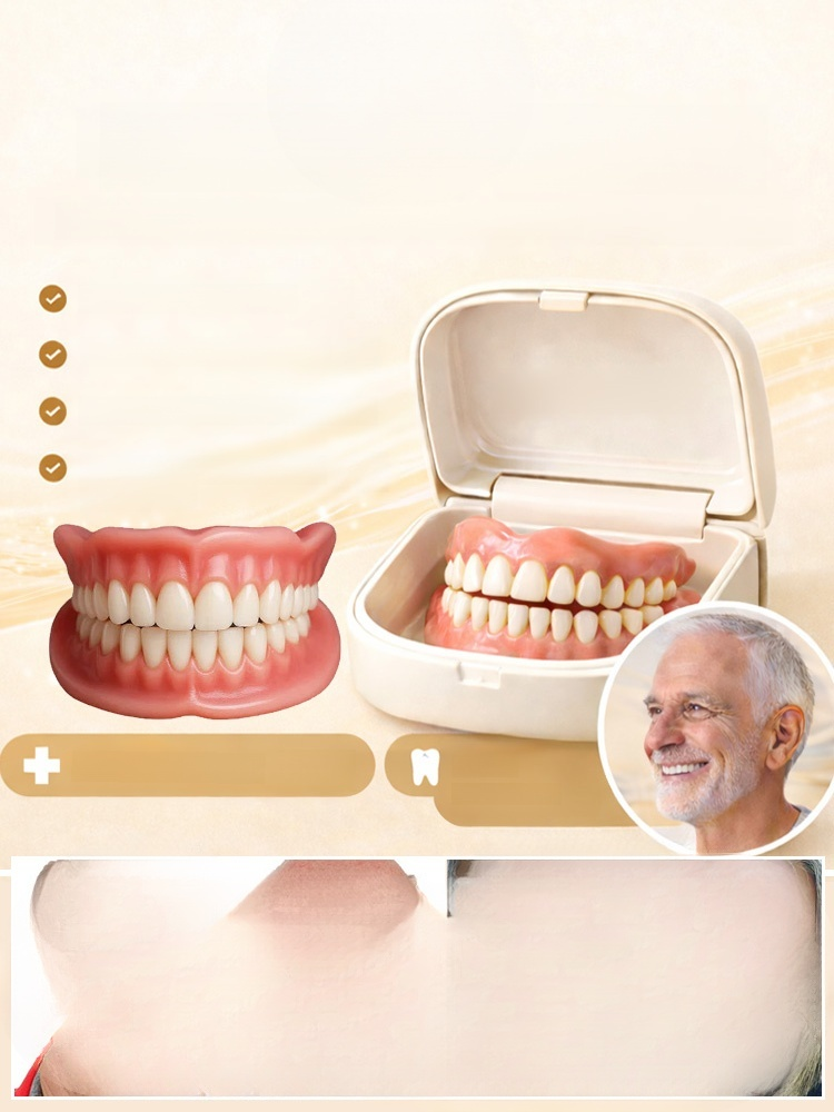😃Perfect Teeth in 30 Seconds! No surgery, no pain. Hide missing or stained teeth in seconds. Carry your smile anywhere!